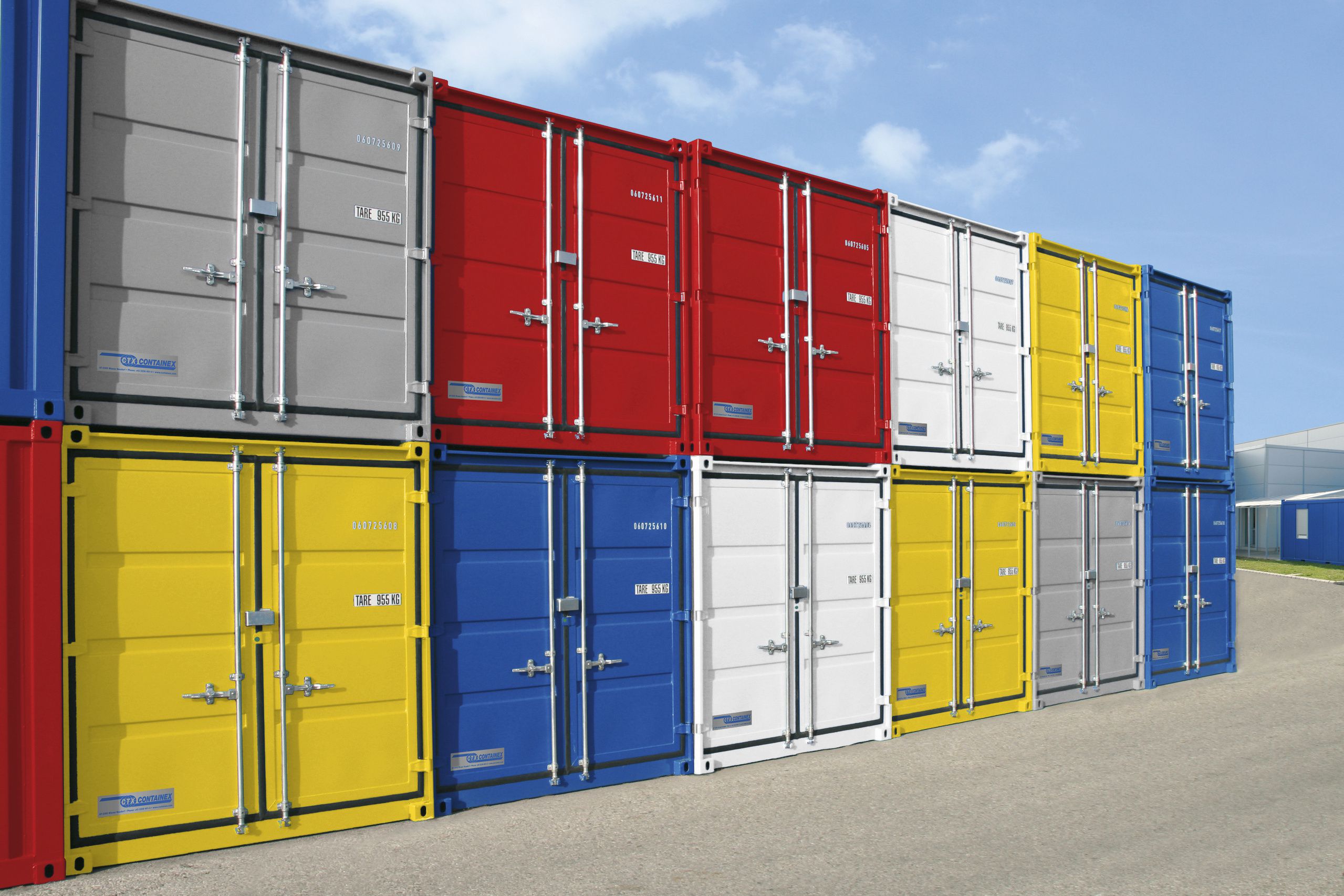 8-Fuß-Lagercontainer